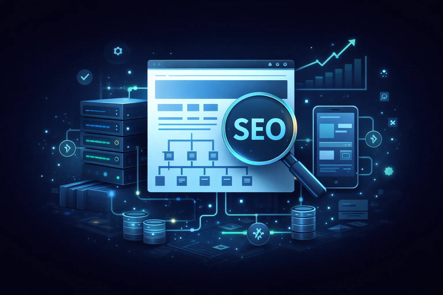 SEO-ready website architecture with clean structure and optimized content for Phoenix Valley businesses